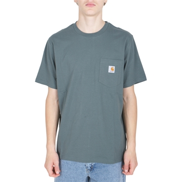 Carhartt WIP T-shirt Pocket s/s Eucalyptus